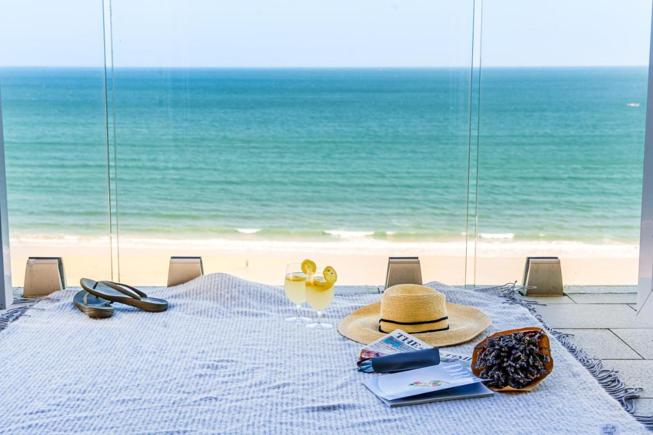 Carbis Bay - Luxury 3 Bed Penthouse Apartment With Sea Views Parking Sauna Balcony エクステリア 写真