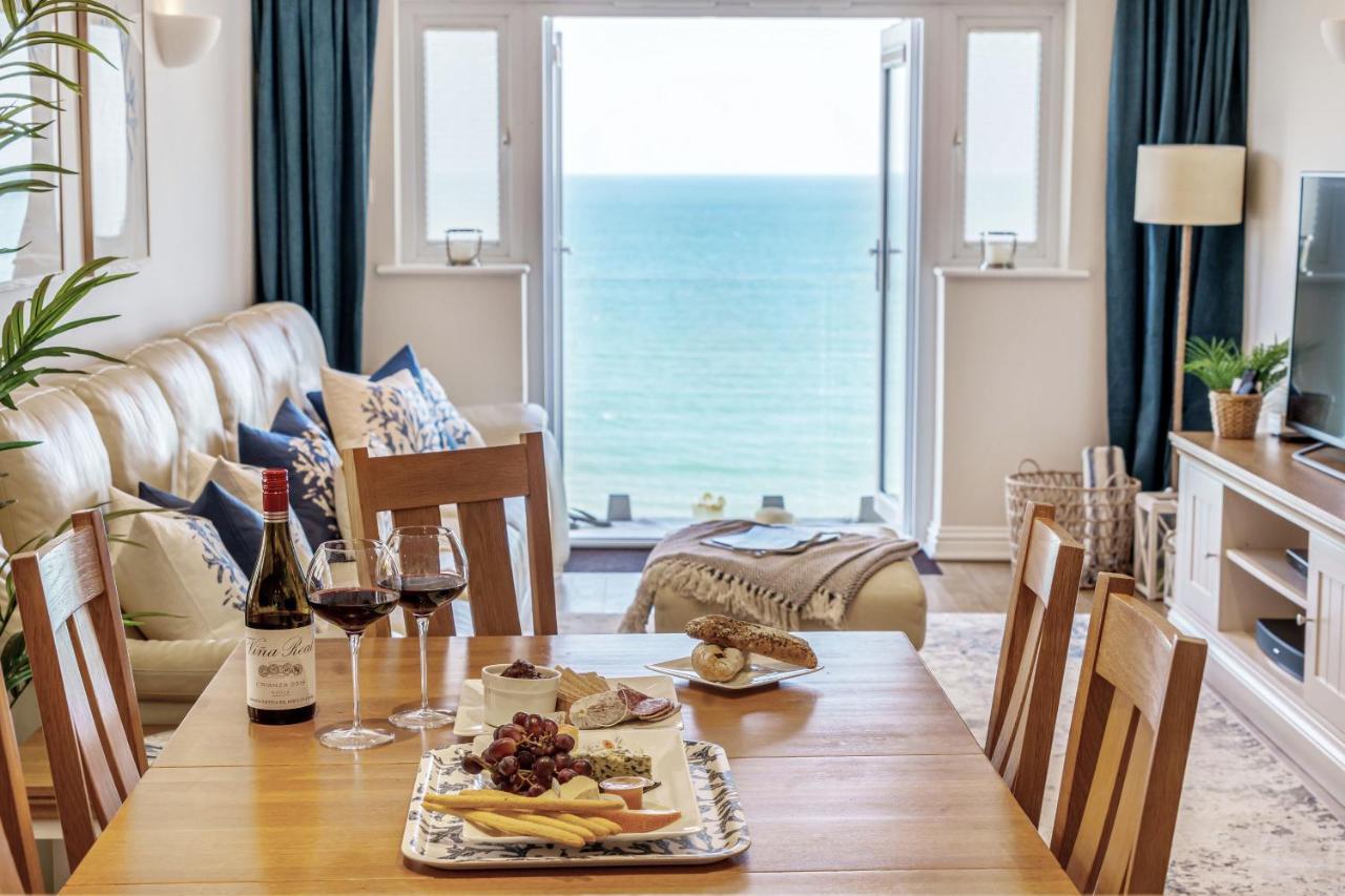 Carbis Bay - Luxury 3 Bed Penthouse Apartment With Sea Views Parking Sauna Balcony エクステリア 写真