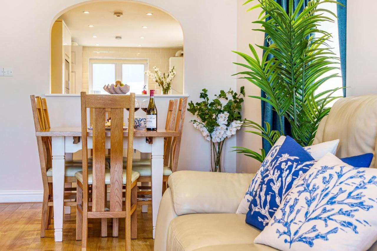 Carbis Bay - Luxury 3 Bed Penthouse Apartment With Sea Views Parking Sauna Balcony エクステリア 写真